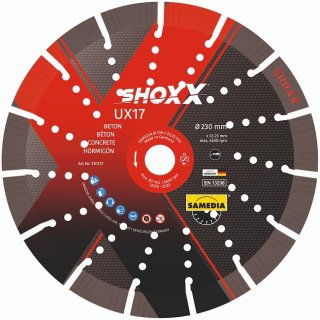 Samedia SHOXX UX17  350x25,4 Diamant-Trennscheibe