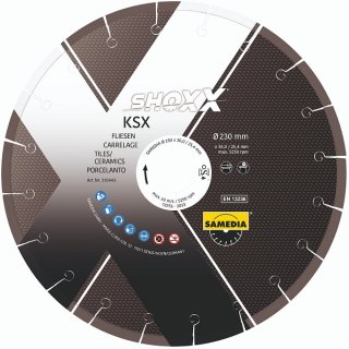 Samedia SHOXX KSX 300x30.0/25.4 Diamant-Trennscheibe