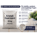Quarzsand 7 Körnung 0,6-1,2 mm 25 Kg Sack