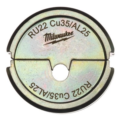 Presseinsatz für hydraulisches Akku-Presswerkzeug RU22 Cu35/AL25 für Cu/Al