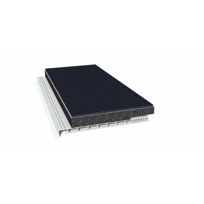 Rollladendeckel Schallschutz mit Flex-Schaum & Schwerfolie 120 mm