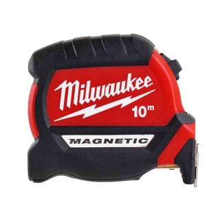 Milwaukee Premium-Bandmaß 10 m magnetisch, 27 mm breites Band