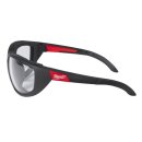 Milwaukee Premium Schutzbrille mit Schaumstoffauflage - klar