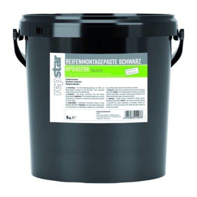 Repstar Reifenmontagepaste schwarz 5 kg
