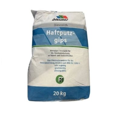 Diessner Haftputzgips naturweiß 20 kg
