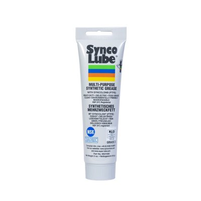 Synco Lube Synthetisches Mehrzweckfett (NLGI 2) mit Syncolon (PTFE) 85g Tube