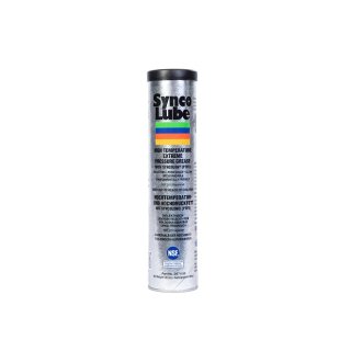 Synco Lube Synthetisches Hochtemperatur- und Hochdruckfett mit Syncolon (PTFE) 400g Kartusche