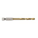 SHOCKWAVE Metallbohrer HSS-G RED HEX Titan 1/4"...