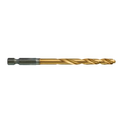 SHOCKWAVE Metallbohrer HSS-G RED HEX Titan 1/4"  10er Pack 6,0 x 105 mm