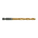 SHOCKWAVE Metallbohrer HSS-G RED HEX Titan 1/4"...