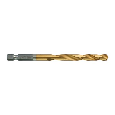 SHOCKWAVE Metallbohrer HSS-G RED HEX Titan 1/4"  5er Pack 7,0 x 109 mm