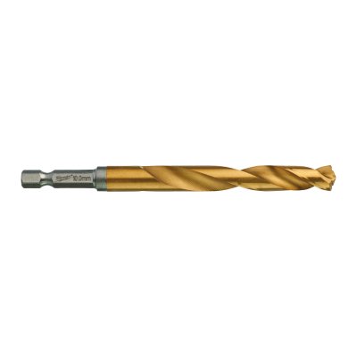 SHOCKWAVE Metallbohrer HSS-G RED HEX Titan 1/4"  5er Pack 10,0 x 120 mm