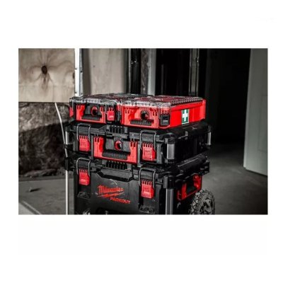 Milwaukee PACKOUT Erste-Hilfe-Kit im Compact Organiser DIN 13157, € 9