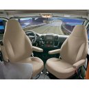 Holiday 2 Armlehnbezüge Vordersitz für Wohnmobile beige 1 Paar