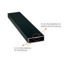Beko Terrasys Alu-Unterkonstruktion System 20/60, 2 Meter