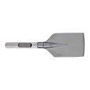 Spatenmeißel 28 mm Sechskant 400 x 125 mm