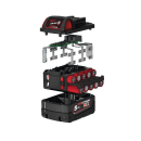 Milwaukee M18ONEFSAG125XPDB-502X M18 FUEL™ Winkelschleifer 125 mm mit ONE-KEY™ & Paddelschalter