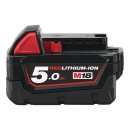 Milwaukee M18ONEFSAG125XPDB-502X M18 FUEL™ Winkelschleifer 125 mm mit ONE-KEY™ & Paddelschalter