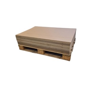 Paletten-Wellpapp Zuschnitt Karton Braun 1180 mm x 780 mm verschiedene Ausführungen