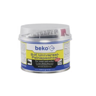 Beko 2-K Universal-Feinspachtel 1 kg weiß, inkl. rotem Härter