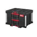 PACKOUT Starter-Set 2   3-teilig PACKOUT Trolley-Koffer, Koffer mit 2 Schubladen u. Organiser Slim
