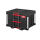 PACKOUT Starter-Set 2   3-teilig PACKOUT Trolley-Koffer, Koffer mit 2 Schubladen u. Organiser Slim