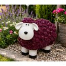 Deko-Schaf Brombeer – Stilvolle Gartenfigur aus Polyresin | 45 cm