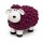 Deko-Schaf Brombeer – Stilvolle Gartenfigur aus Polyresin | 45 cm