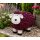 Deko-Schaf Brombeer – Stilvolle Gartenfigur aus Polyresin | 45 cm