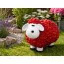 Deko-Schaf Rot – Stilvolle Gartenfigur aus...
