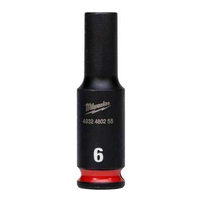 SHOCKWAVE Schlagnuss 1/4" lang 6 x 50 mm