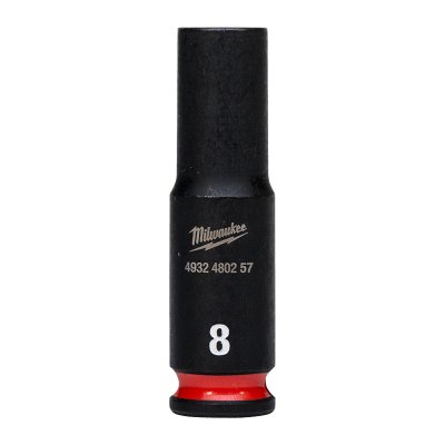 SHOCKWAVE Schlagnuss 1/4" lang 8 x 50 mm