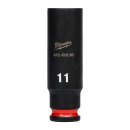 SHOCKWAVE Schlagnuss 1/4" lang 11 x 50 mm