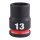 SHOCKWAVE Schlagnuss 3/8" kurz 13 x 32 mm