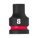 SHOCKWAVE Schlagnuss 1/2" kurz 8 x 38 mm