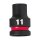 SHOCKWAVE Schlagnuss 1/2" kurz 11 x 38 mm