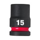 SHOCKWAVE Schlagnuss 1/2" kurz 15 x 38 mm