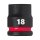 SHOCKWAVE Schlagnuss 1/2" kurz 18 x 38 mm