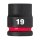 SHOCKWAVE Schlagnuss 1/2" kurz 19 x 38 mm