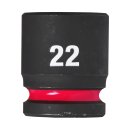 SHOCKWAVE Schlagnuss 1/2" kurz 22 x 40 mm