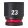 SHOCKWAVE Schlagnuss 1/2" kurz 23 x 40 mm
