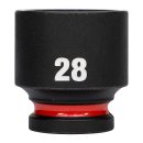 SHOCKWAVE Schlagnuss 1/2" kurz 28 x 42 mm