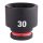 SHOCKWAVE Schlagnuss 1/2" kurz 30 x 44 mm