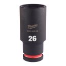 SHOCKWAVE Schlagnuss 1/2" lang 26 x 78 mm