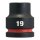 SHOCKWAVE Schlagnuss 3/4" kurz 19 x 53 mm