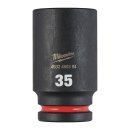 SHOCKWAVE Schlagnuss 3/4" lang 35 x 90 mm