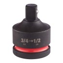 SHOCKWAVE Adapter 3/4" Vierkant auf 1/2" Vierkant