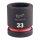 SHOCKWAVE Schlagnuss 1" kurz 33 x 62 mm