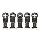 Multitool Zubehörset Holz 5-teilig