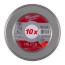 Metalltrennscheibe PRO+ INOX 115 mm 10 x SCS41 1 mm in...